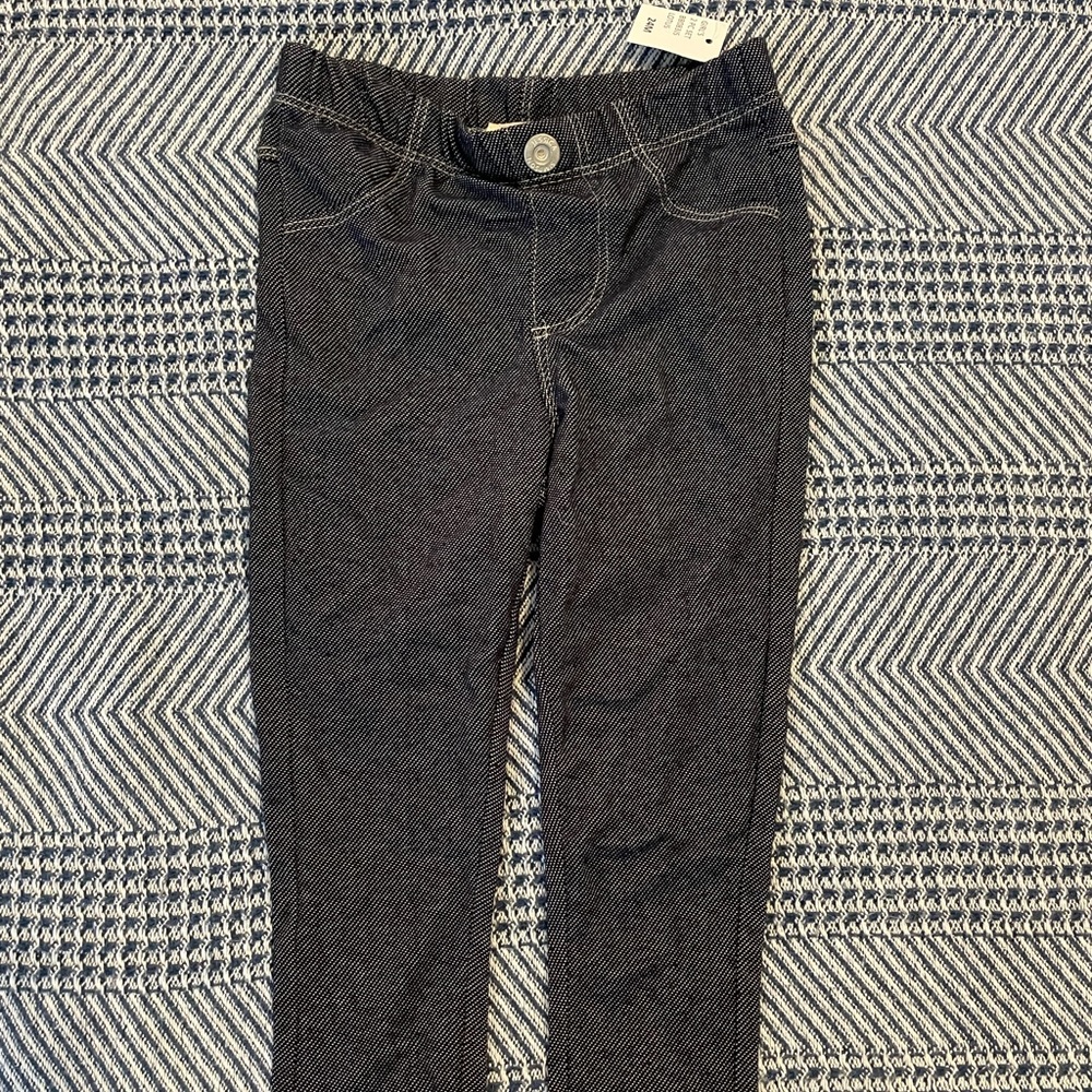 Baby Denim like long stretch leggings